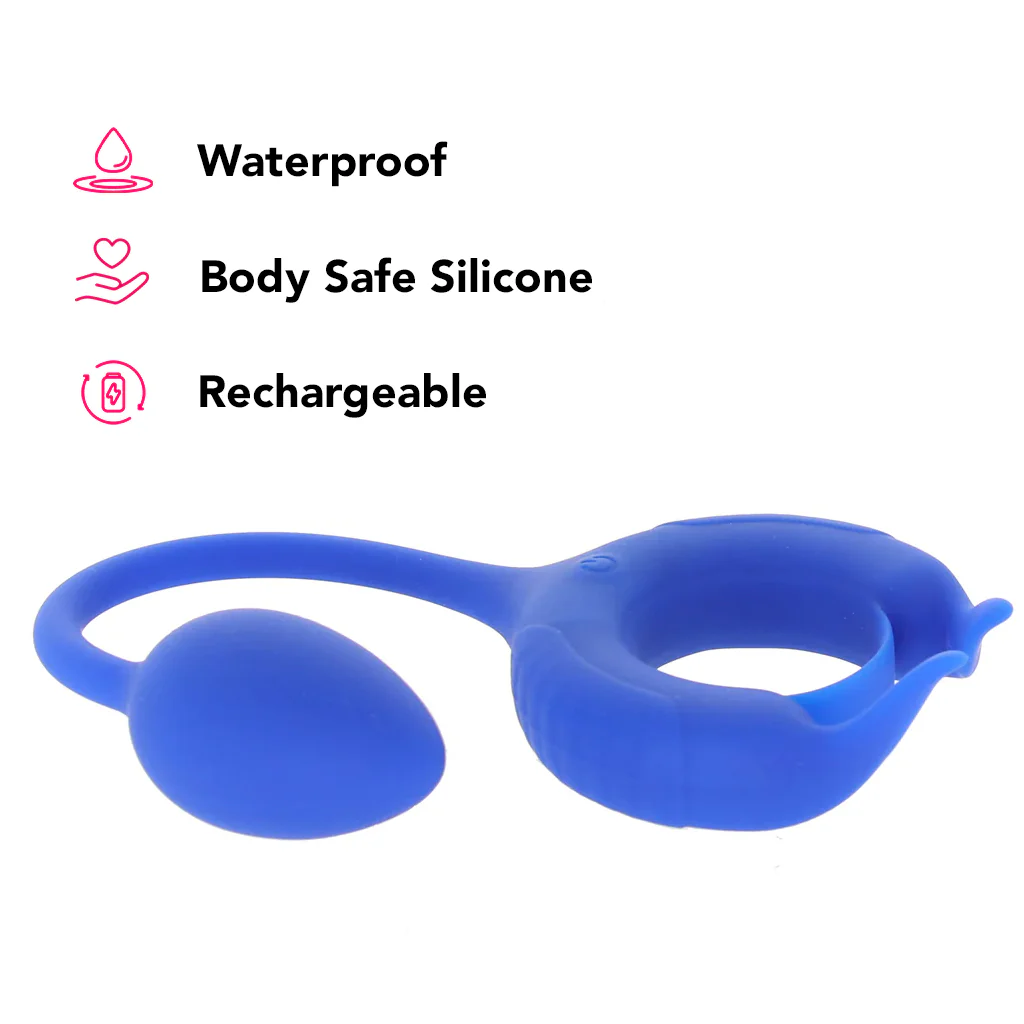 Admiral Plug and Play Weighted Cock Ring - Image 5