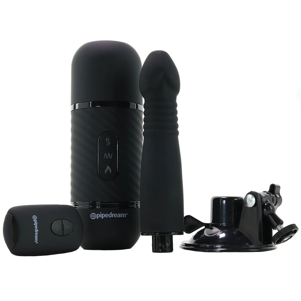 Anal Fantasy Vibrating Ass Thruster Vibe in Black - Image 5