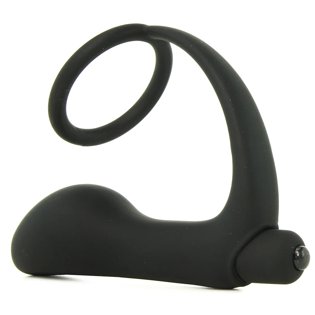 Ass-Gasm Vibrating Cock Ring Plug - Image 3