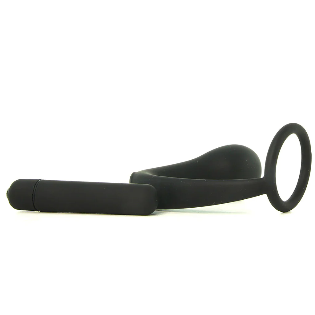 Ass-Gasm Vibrating Cock Ring Plug - Image 5
