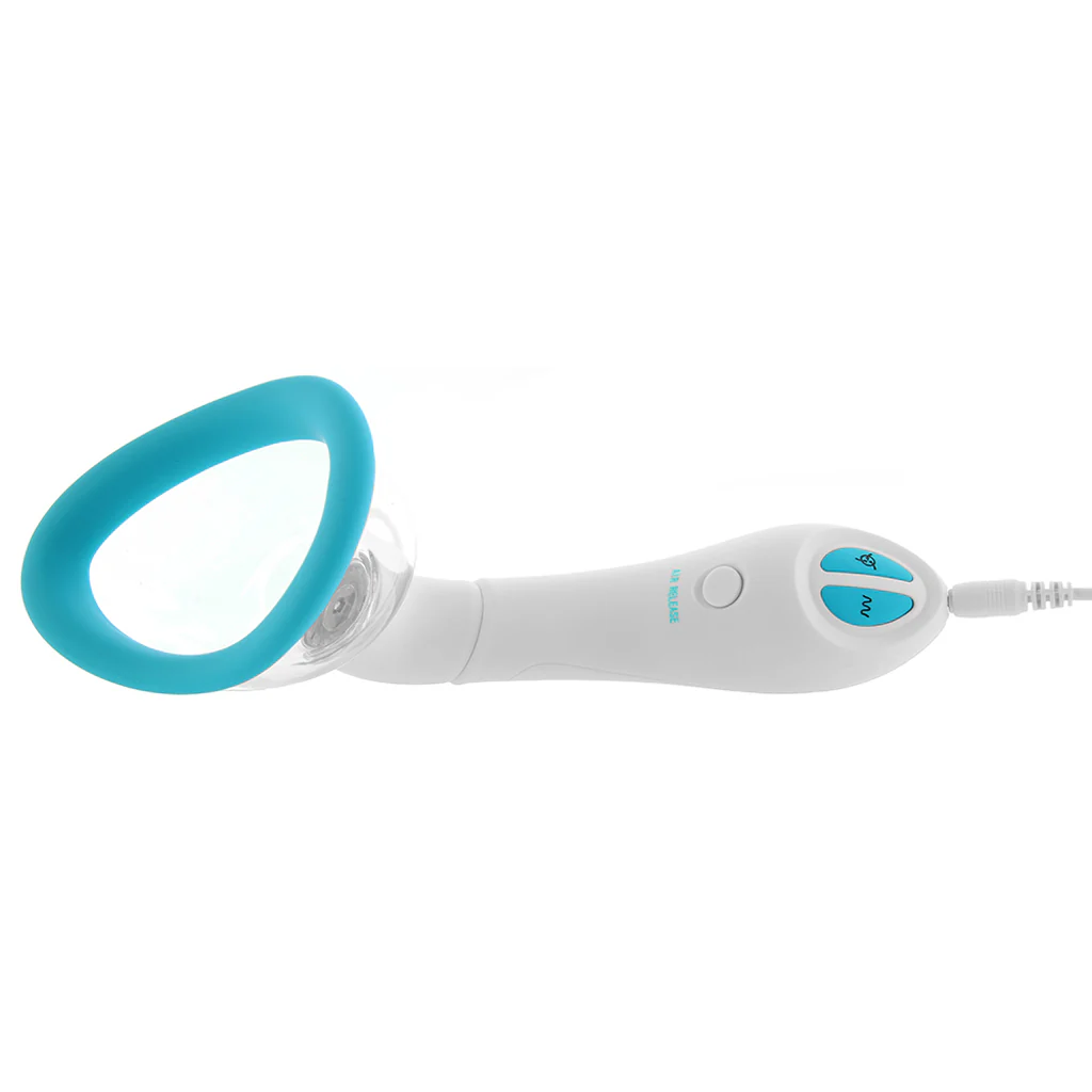 Bloom Intimate Body Pump in Sky Blue - Image 3