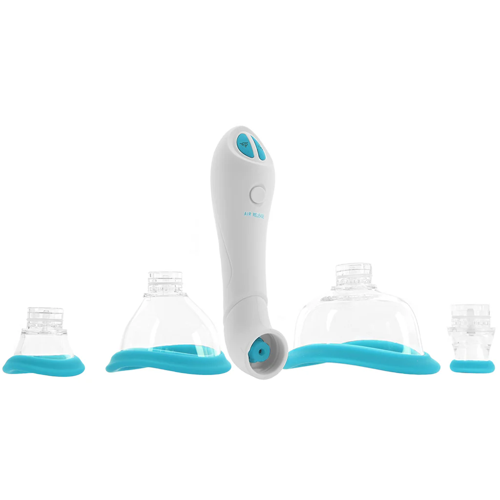 Bloom Intimate Body Pump in Sky Blue - Image 5