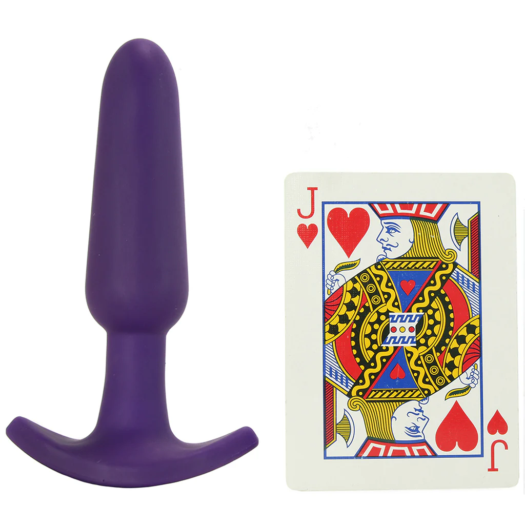 Bump Rechargeable Anal Vibe in Deep Purple - Image 4