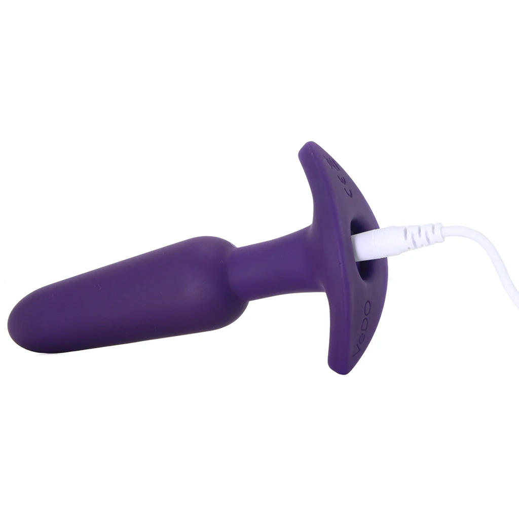 Bump Rechargeable Anal Vibe in Deep Purple - Image 5