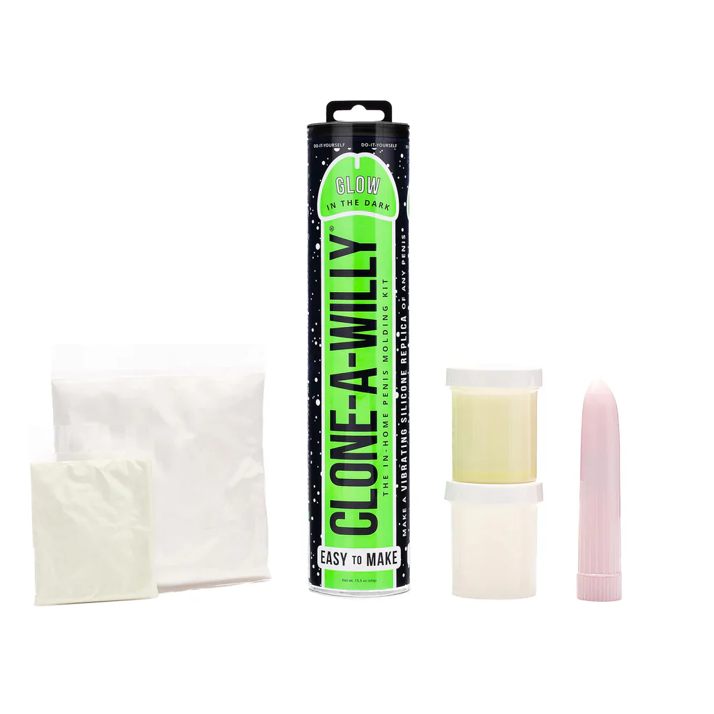 Clone-A-Willy Vibrator Kit in Glow in the Dark - Image 3