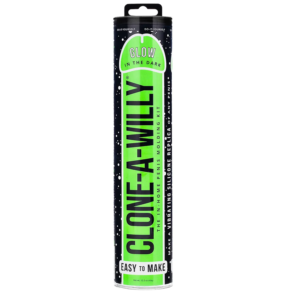 Clone-A-Willy Vibrator Kit in Glow in the Dark - Image 9