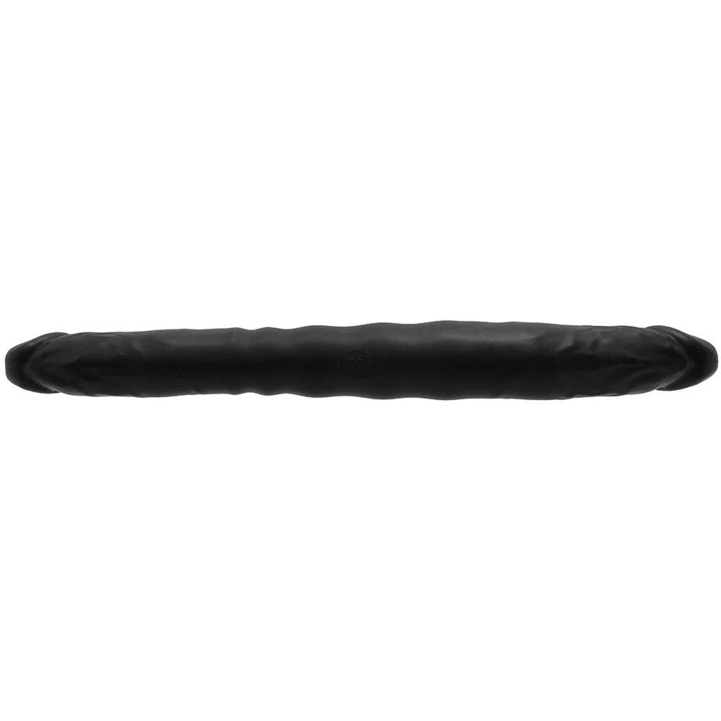 Colours Double Pleasure 12 Inch Dildo in Black - Image 3