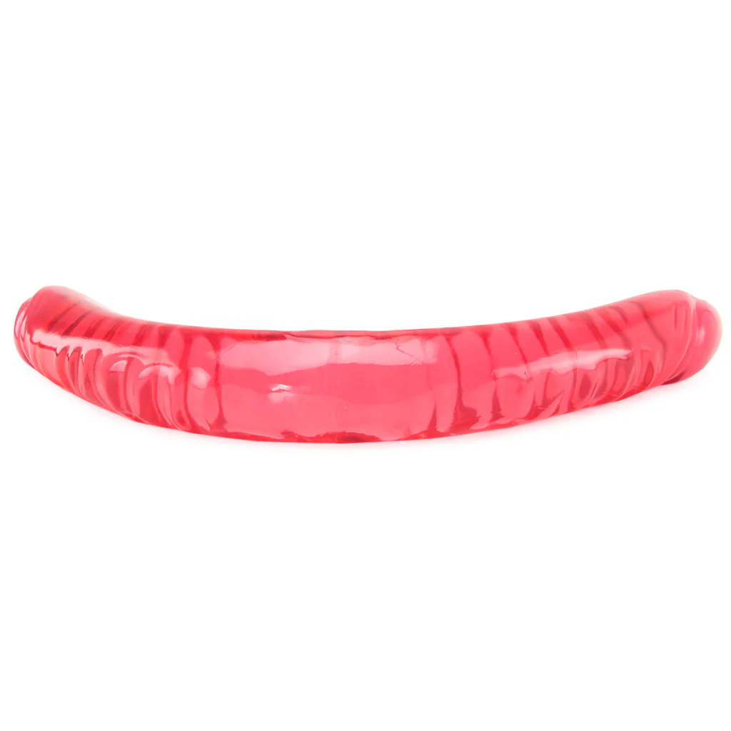 Crystal Jellies 18 Inch Double Dildo in Pink - Image 5