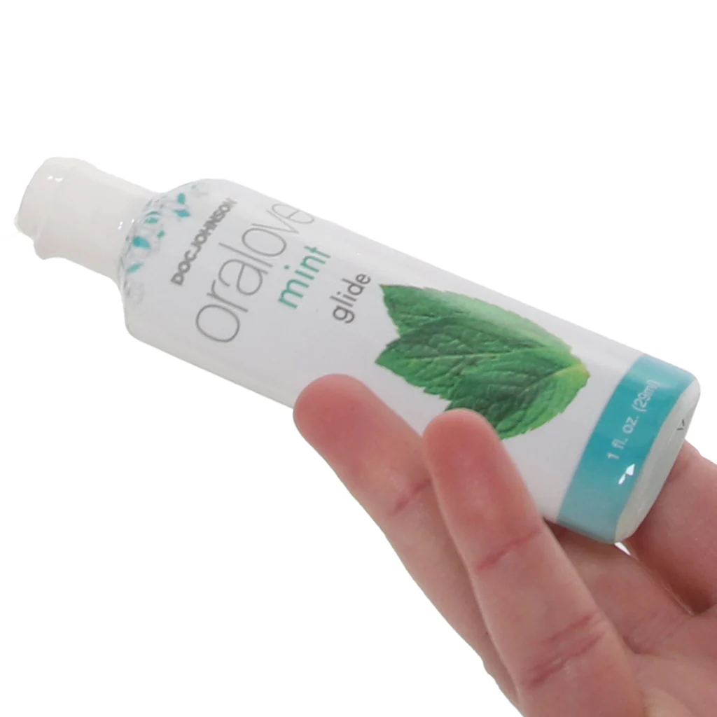 Oralove Delicious Duo Lickable Lubes in Strawberry & Mint - Image 4