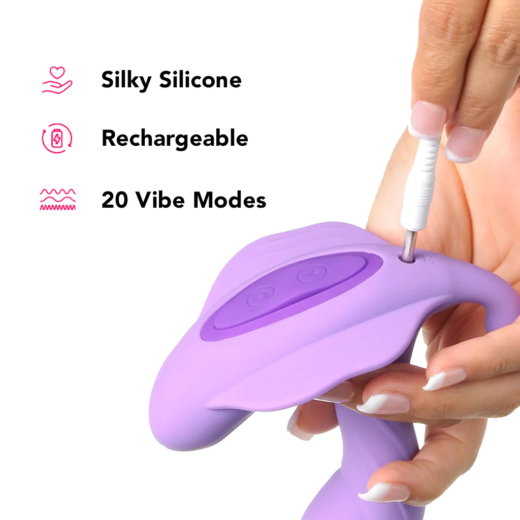 Fantasy For Her G-Spot Stimulate-Her Vibe in Purple - Image 6