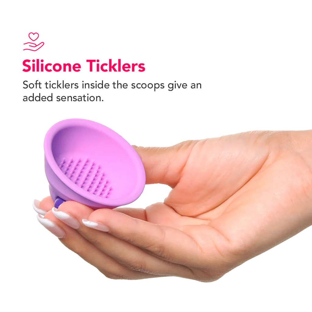 Fantasy For Her Vibrating Nipple Suck-Hers in Purple - Image 4