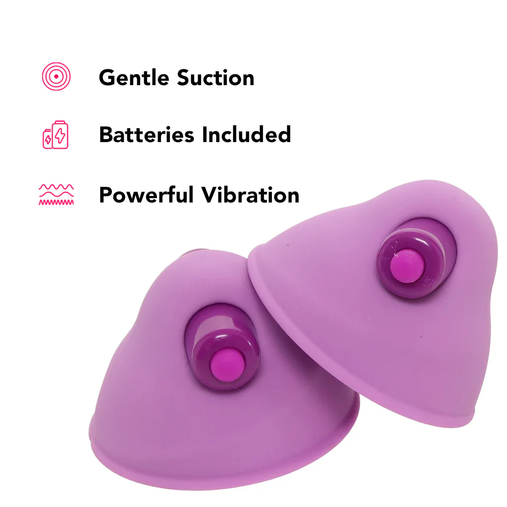 Fantasy For Her Vibrating Nipple Suck-Hers in Purple - Image 5