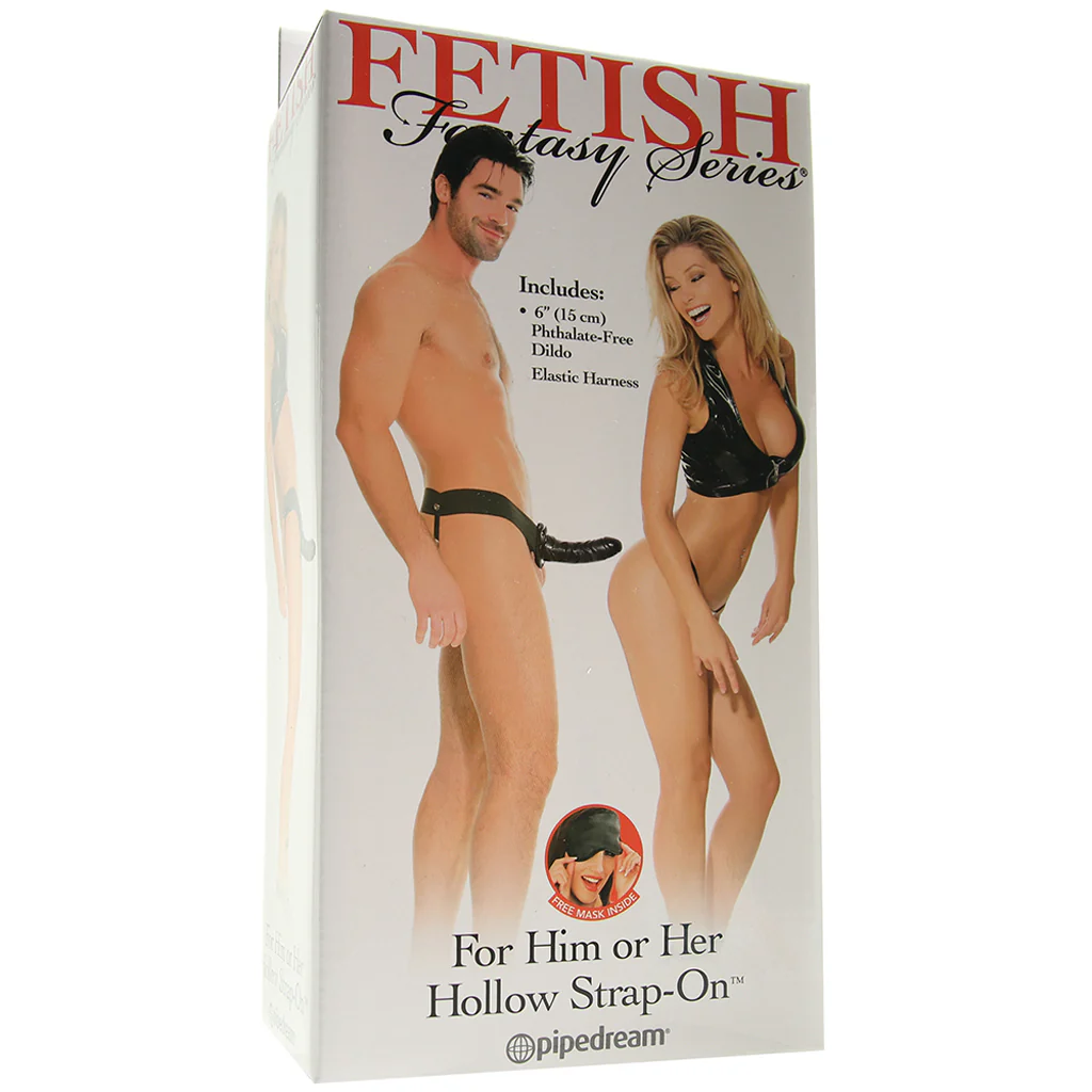 Fetish Fantasy Hollow Strap-On in Black - Image 6
