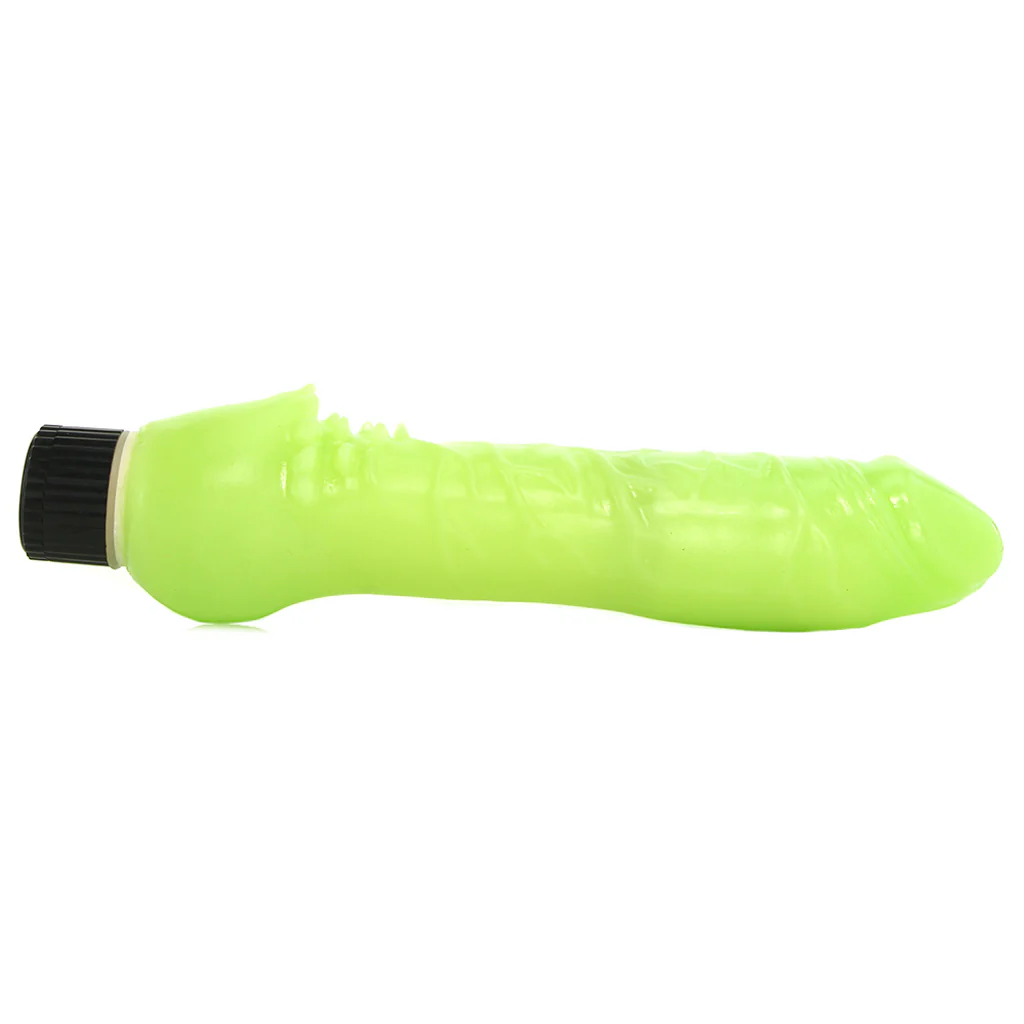 Glow-In-The-Dark Jelly Penis Vibe - Image 3