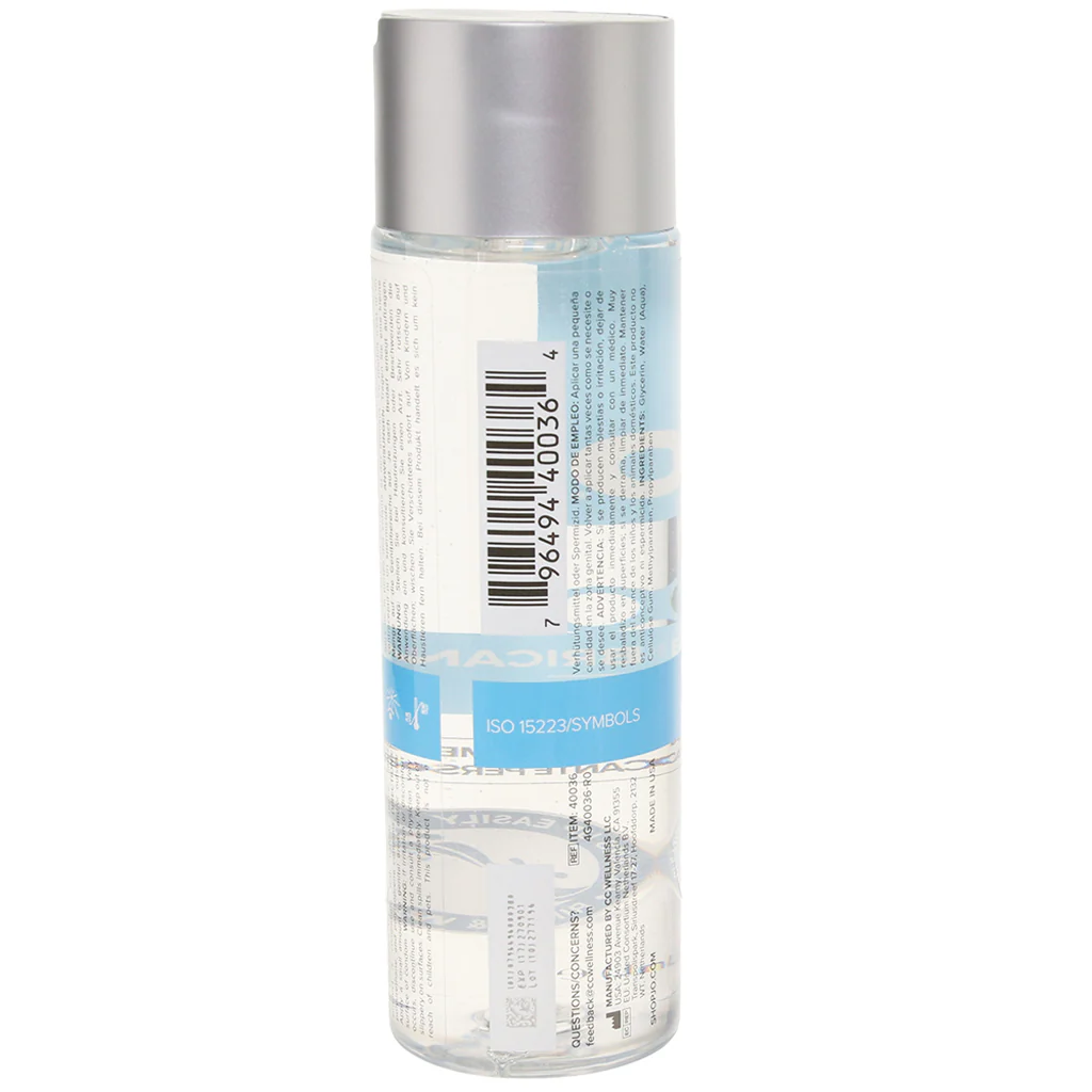 H2O Personal Lubricant in 8oz/237ml - Image 6
