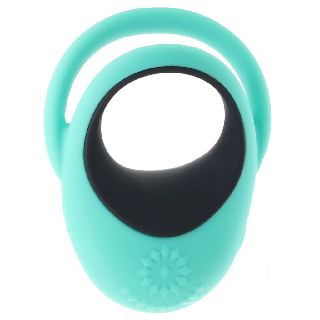 Link Up Remote Alpha Vibrating Dual Cock Ring - Image 5