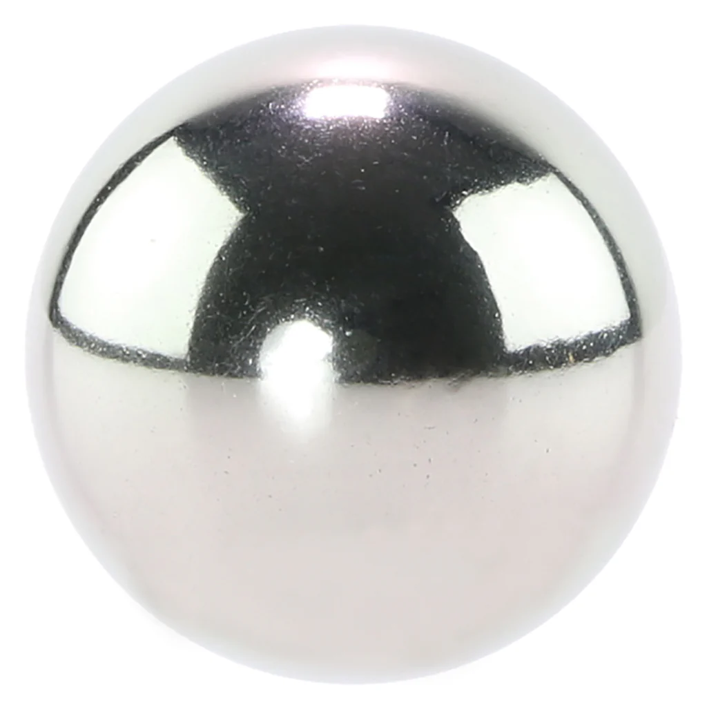 Metallic Weighted Steel Orgasm Balls in Silver - Image 4