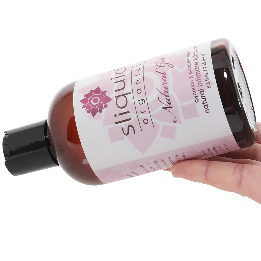 Organics Natural Gel Lubricant in 8.5oz/255ml - Image 4