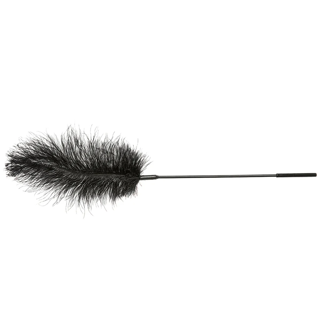 Ostrich Feather Body Tickler in Black - Image 5