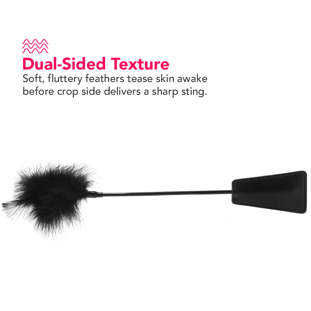 Ouch! Feather Crop in Black - Image 3