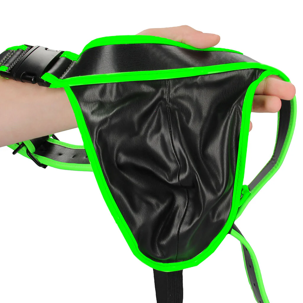 Ouch! Glow In The Dark Side Buckle Jock Strap /M - Image 3