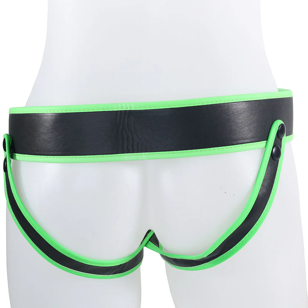 Ouch! Glow In The Dark Striped Jock Strap /M - Image 5