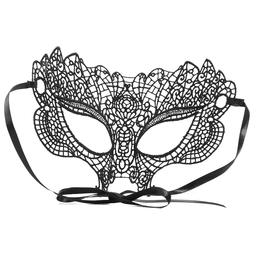 Ouch! Princess Lace Mask in Black - Image 3