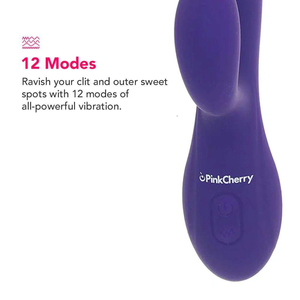 PinkCherry G-Spot Dual Rabbit Vibrator - Image 3