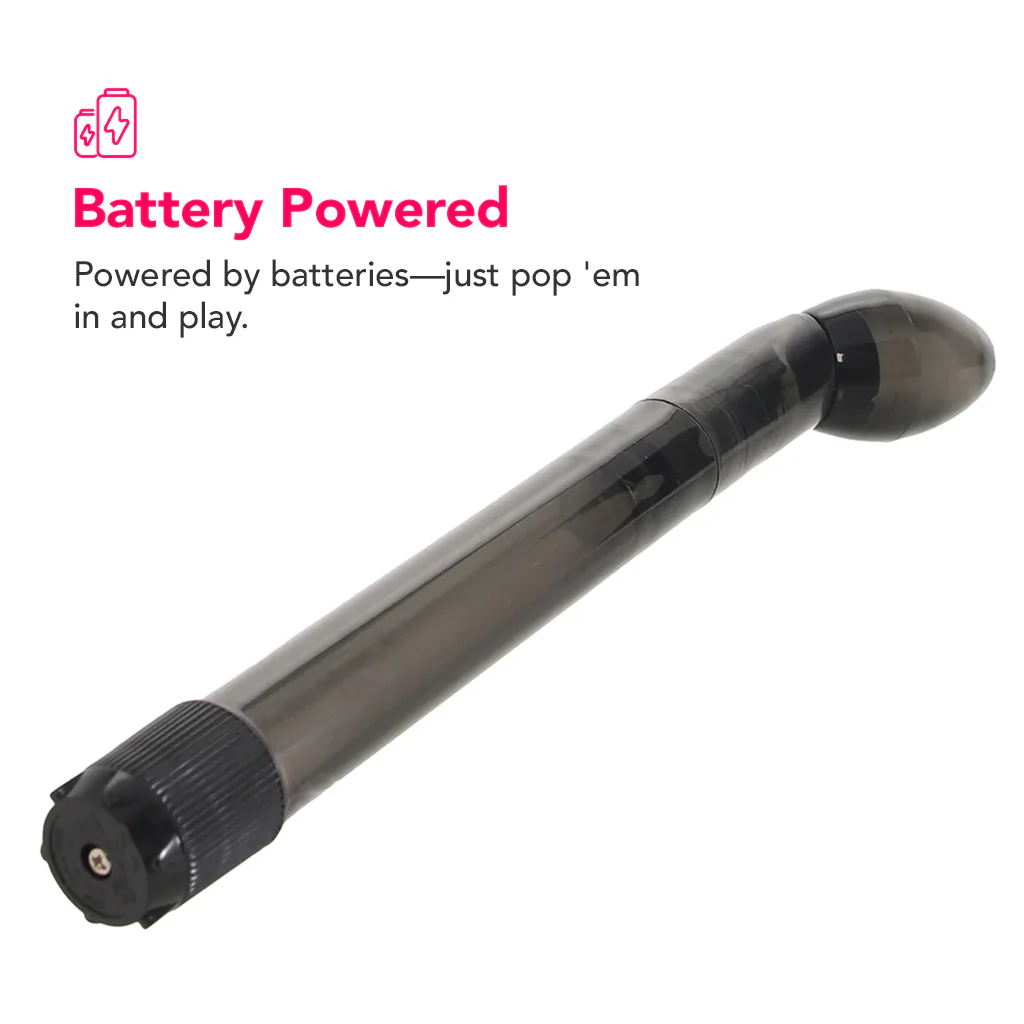 PinkCherry Prostate Massager Vibe in Black - Image 5