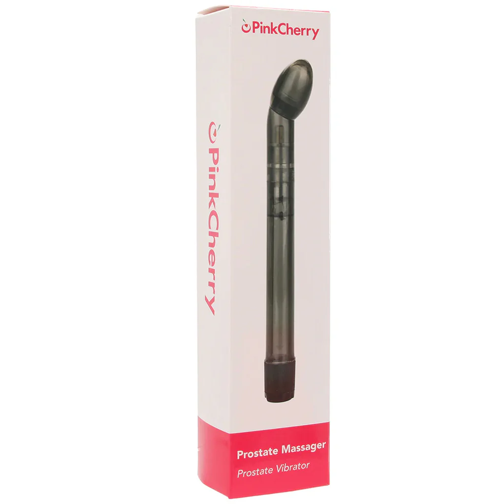 PinkCherry Prostate Massager Vibe in Black - Image 7