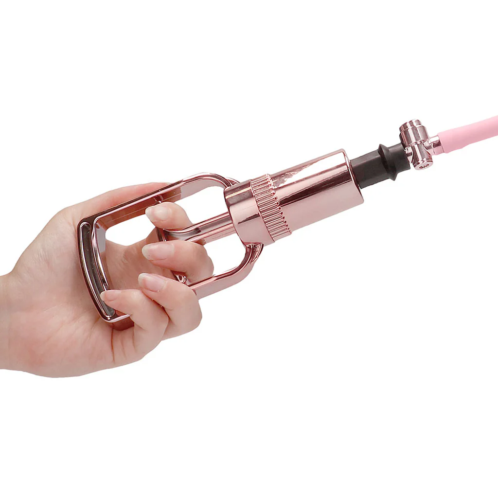 Pumped Rose Gold Clitoral & Nipple Pump Set in Large - Image 5