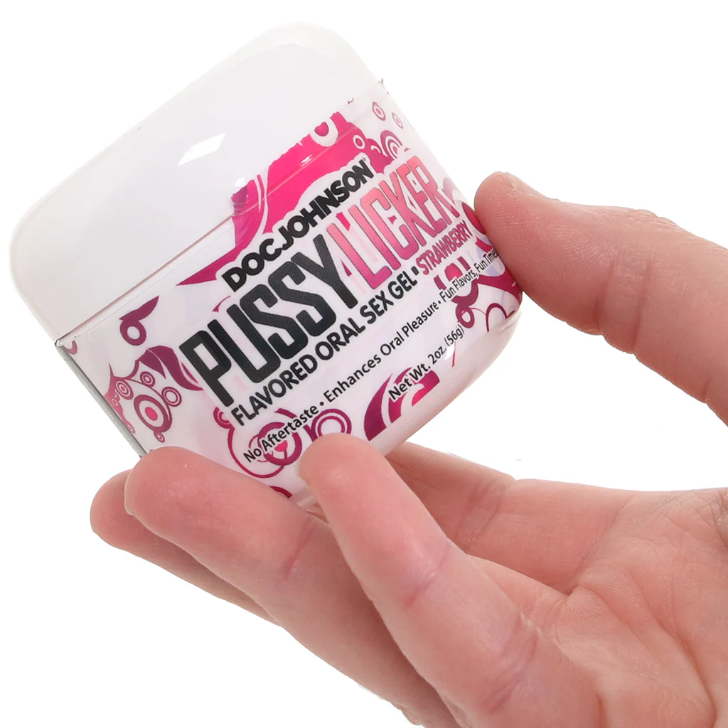 Pussy Licker Strawberry Oral Sex Gel in 2oz/56.6g - Image 4