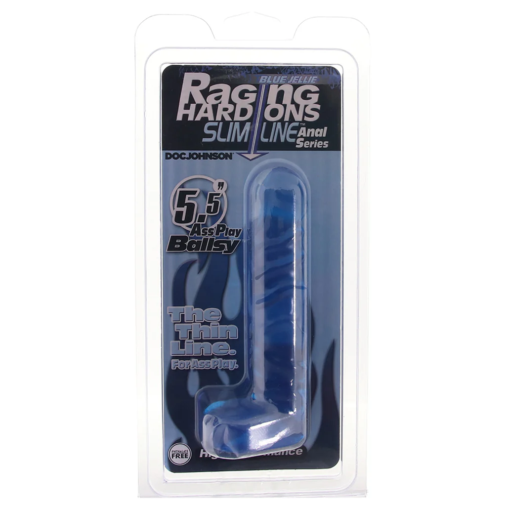 Raging Hard-Ons Slimline 5.5 Inch Ballsy in Blue - Image 6