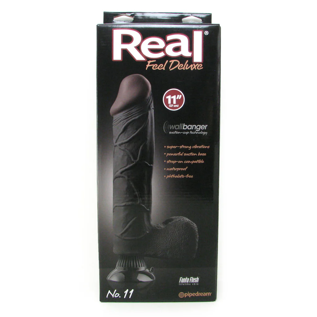 Real Feel Deluxe 11 Inch Wall Banger Vibe in Black - Image 6