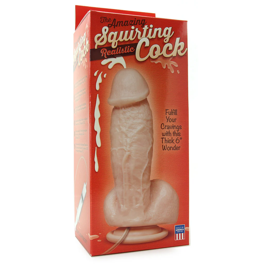 The Amazing Squirting Realistic Cock in White - Image 6