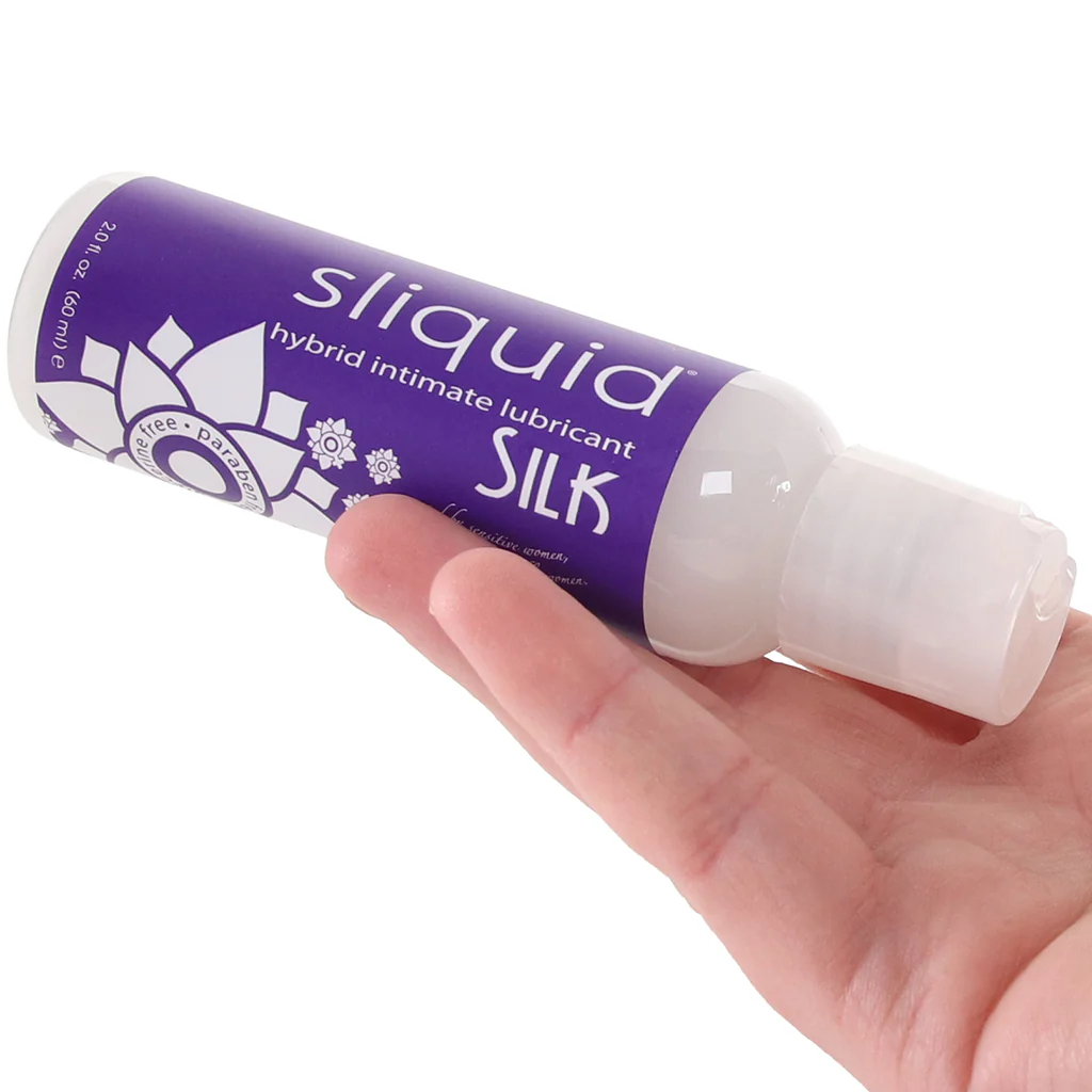 Silk Hybrid Intimate Lubricant in 2oz/60 ml - Image 4