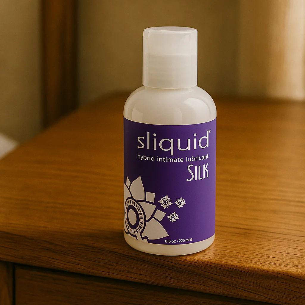 Silk Hybrid Intimate Lubricant in 8.5oz/255ml - Image 6