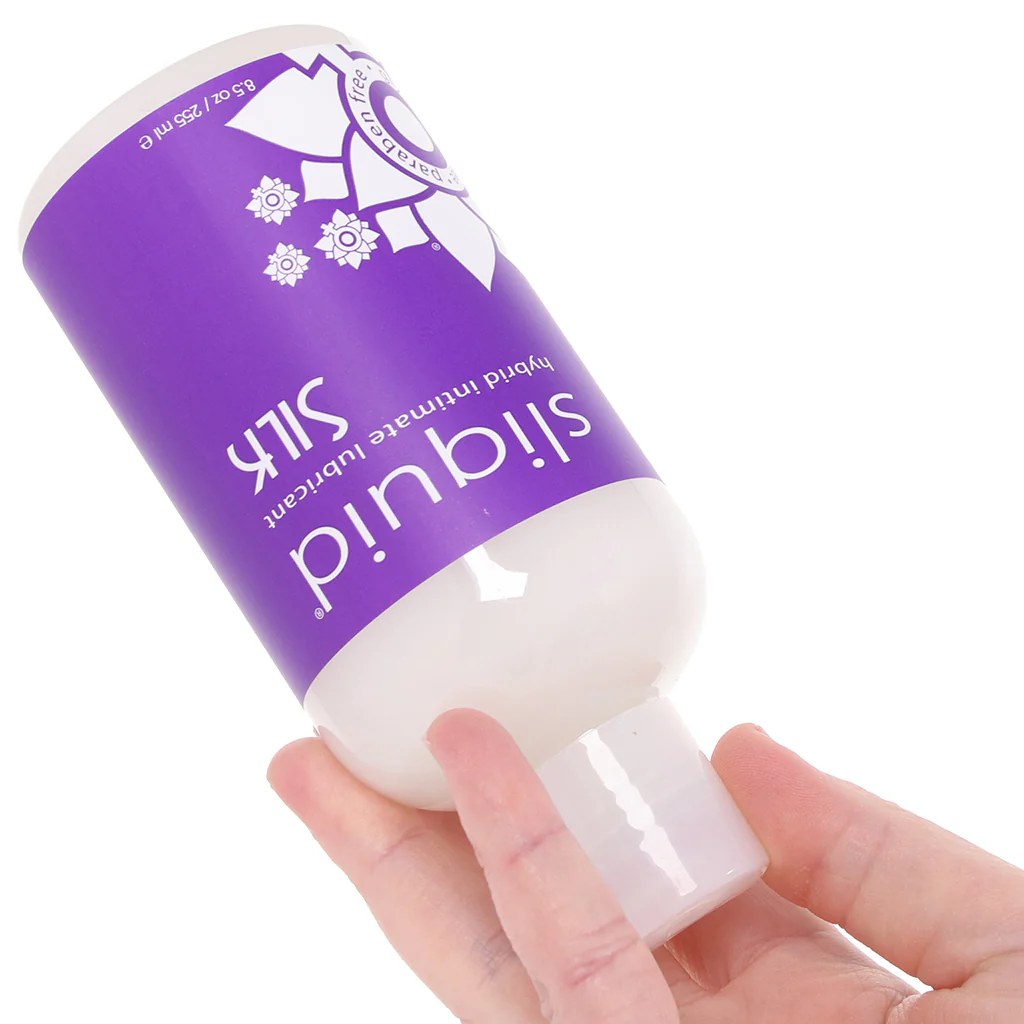 Silk Hybrid Intimate Lubricant in 8.5oz/255ml - Image 7