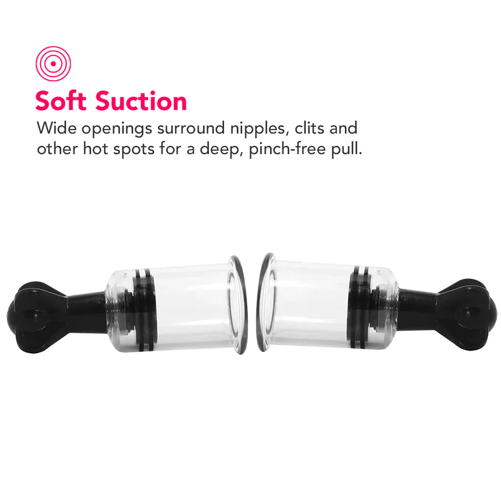 Super Suckers Nipple and Clitoral Pump Trio - Image 3