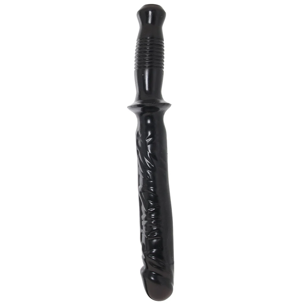 The Man Handler Dildo in Black - Image 3