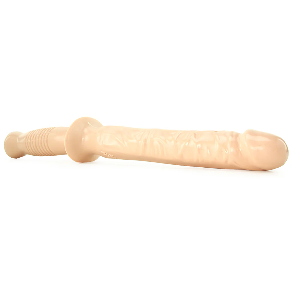 The Man Handler Dildo in White - Image 3