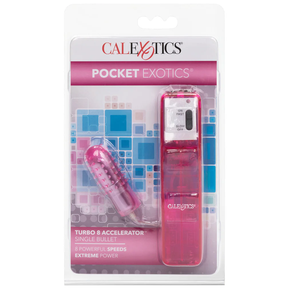 Turbo 8 Accelerator Bullet Vibe in Pink - Image 7