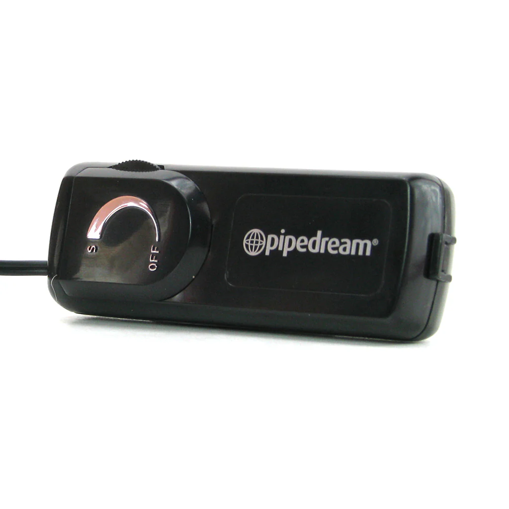 Fetish Fantasy Hollow Vibrating Strap-On in Black - Image 5