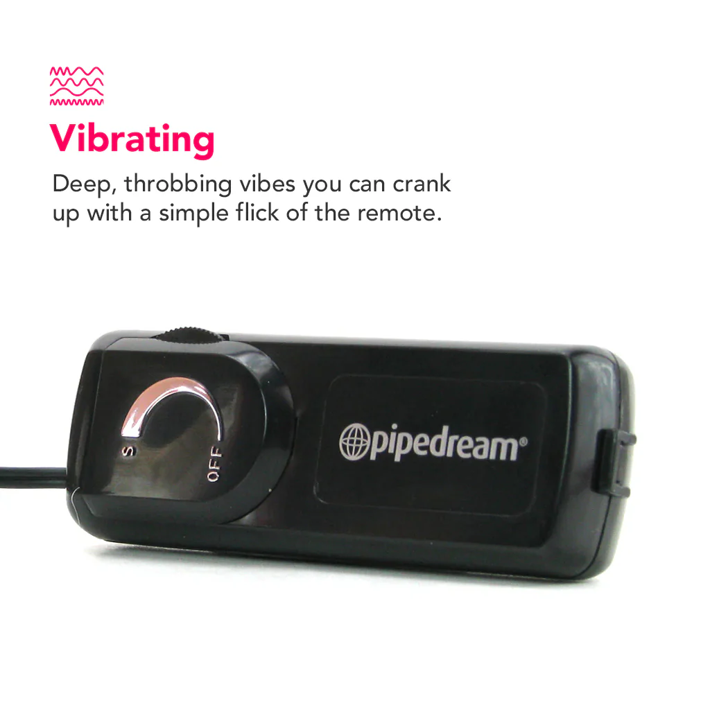 Fetish Fantasy Hollow Vibrating Strap-On in Light - Image 5