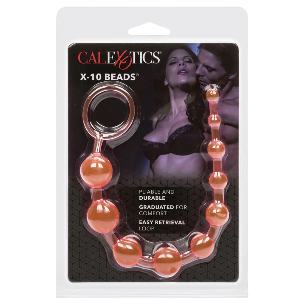 X-10 Anal Beads in Pink - Image 6